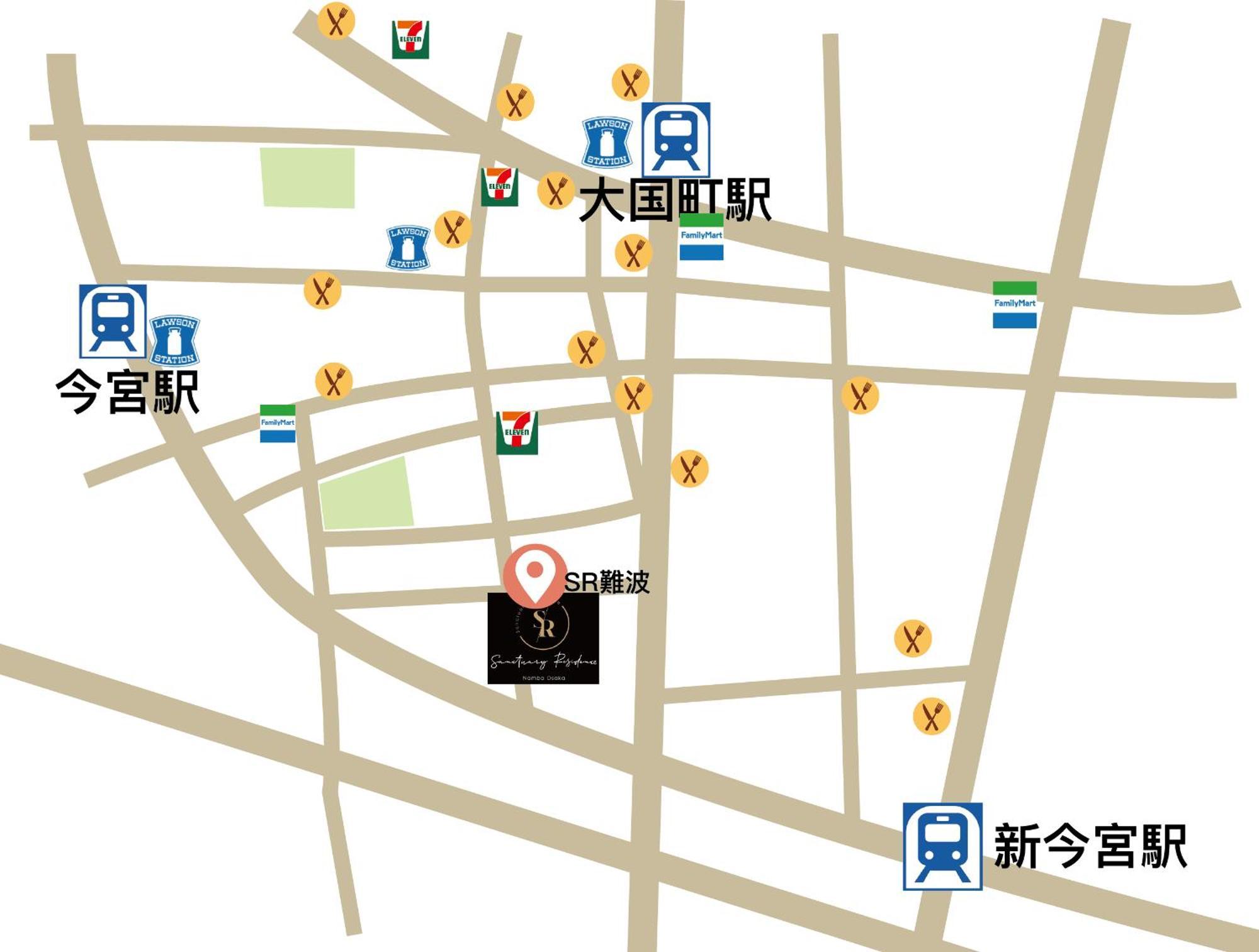 Sr Namba -Sanctuary Residence- 大阪 外观 照片